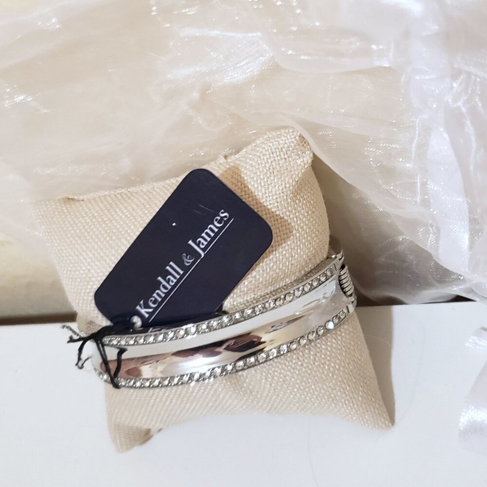 Silver Tone Cuff Bracelet